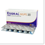 Esoral MUPS 20 mg MUPS 12's Strip Tablet image