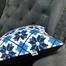 Agrey Hometex Exclusive Cushion Cover Blue And Black 22x22 Inch image