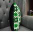 Exclusive Cushion Cover Green And Black 14x14 Inch image