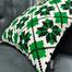 Exclusive Cushion Cover Green And Black 18x18 Inch image
