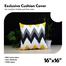 Agrey Hometex Exclusive Cushion Cover, Multicolor 16x16 Inch image