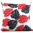 Agrey Hometex Exclusive Cushion Cover, Red And Black 18x18 Inch image