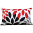 Agrey Hometex Exclusive Cushion Cover, Red, Black, Ash 20x12 Inch image