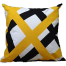 Exclusive Cushion Cover, Yellow And Black 14x14 Inch Set of 5 image
