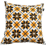 Agrey Hometex Exclusive Cushion Cover, Yellow And Black 14x14 Inch image