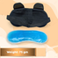 Experience Ultimate Comfort With Super Soft Plush Cartoon Ice Gel Eye Mask | Adjustable Elastic Band And Soothing Relaxation (eyemask_m21_1pc_kb24) kb24 image