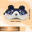 Experience Ultimate Comfort With Super Soft Plush Cartoon Ice Gel Eye Mask | Adjustable Elastic Band And Soothing Relaxation (eyemask_m21_1pc_kb24) kb24 image
