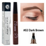 Eyebrow Pen Liquid Waterproof Long Lasting Natural Beauty 4 Fork Tip Tattoo Makeup Pencil-Dark Brown image