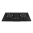 FIESTA 2-HB8326B Table Top Gas Stove 2 Burner Black image