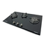 FIESTA F3-B90 Table Top Gas Stove 3 Burner Black image