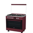 FIESTA FE96G5-SAD Standing Gas Oven 5 Burners Maroon-Red image
