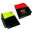 Fifa Football Red And Yellow Cards Pencil And Scorebook Football Foul Card Record Soccer Games Referee Equipment (football_card) Multicolor image