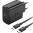 FONENG EU51 PD 25W GaN USB-C Wall Charger With Type-C Cable Black image