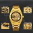FORSINING Men Hollow Flywheel Automatic Mechanical Watch image