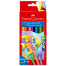 Faber Castell Aquarellbuntstifte Watercolour Pencil Long-12 Pcs image