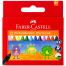 Faber Castell Wax Crayon 75mm 12 Pcs image