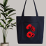 Fabric Tote Bag With Zipper and Pocket image