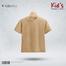 Fabrilife Kids Premium Blank T-Shirt - Tan image