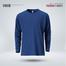Fabrilife Mens Premium Blank Full Sleeve T-Shirt - Deep Blue image