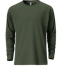 Fabrilife Mens Premium Blank Full Sleeve T-Shirt - Olive image