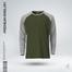 Fabrilife Premium Full Sleeve Raglan T-Shirt - Olive image