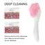 Face Scrubber Brush Silicone Facial Cleansing Brush Face Wash Brush image