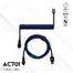 Fantech AC701 Coiled Cable Blue image