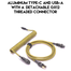 Fantech AC701 Coiled Cable Yellow image