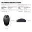 Fantech ARIA II XD7V2 Wireless Gaming Mouse Black image