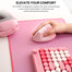 Fantech Go Comfy W195 Office Wireless Mouse Pink image