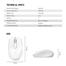 Fantech Go W603 Wireless Optical Mouse - White image