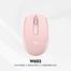 Fantech Go W603 Wireless Optical Mouse - Pink image
