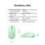 Fantech Go W608 Wireless Mouse – Green image