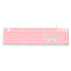 Fantech K613L Sakura Edition Wired Gaming Keyboard Pink image