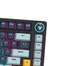 Fantech MK875v2 Sky Blue Mechanical Red Switch Keyboard image