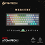 Fantech MK912 Mercury Mechanical Keyboard Sky Blue image
