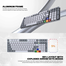 Fantech Maxfit AIR99 MK916 Wireless Mechanical Keyboard Grey image