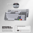 Fantech Maxfit AIR99 MK916 Wireless Mechanical Keyboard Grey image