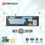 Fantech Mechanical Keyboard Red Switch MK893s Sky Blue image