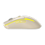 Fantech WGC2 Venom II RGB Rechargeable Wireless Beige Gaming Mouse image