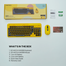 Fantech WK899 Go Mochi Wireless 2 in 1 Combo Keyboard Yellow image