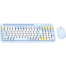 Fantech WK899 Go Mochi Wireless 2 in 1 Combo Keyboard Blue image