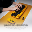 Fantech WK899 Go Mochi Wireless 2 in 1 Combo Keyboard Yellow image