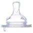 Farlin Fur Preventing Wide Neck Silicone Nipple 2 pcs pack for Feeding Bottle 0m image