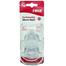 Farlin Fur Preventing Wide Neck Silicone Nipple 2 pcs pack for Feeding Bottle 0m image