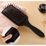 Fashion Paddle Cushion Hair Comb - 1 Pc image
