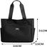 Fashion Shopping Bag Black Color image