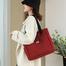 Fashion Shopping Bag Maroon Color image