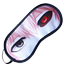 Fashionable Durable Stylish and Elegant Design Silk Eye Mask For Sleeping at Daylight Or Travelling Random Color Selection 1 Pcs (mask_eye_kaneki_1pcs) Kaneki image