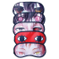 Fashionable Durable Stylish and Elegant Design Silk Eye Mask For Sleeping at Daylight Or Travelling Random Color Selection 1 Pcs (Mask_3_JR) Multicolor image